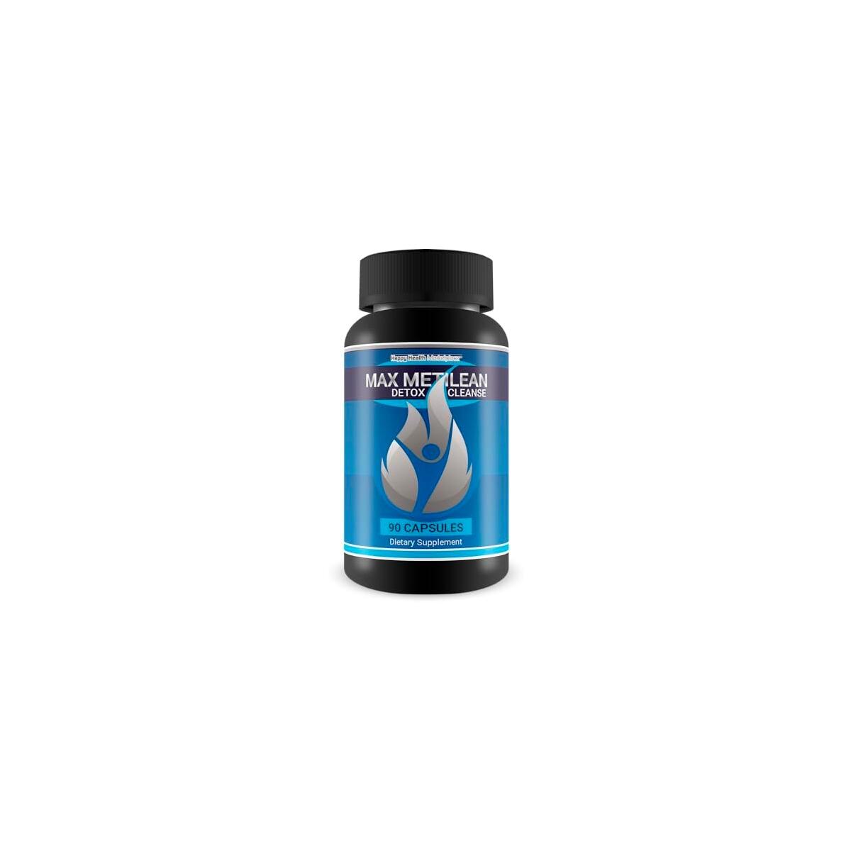 Max Metilean Detox Cleanse - Our Best Detox Cleanse for Women - Gentle Full Body Cleanse - Gut Cleanse Detox - Colon Detox Cleanse Pills Body Cleanse Detox for Women Colon Cleanse