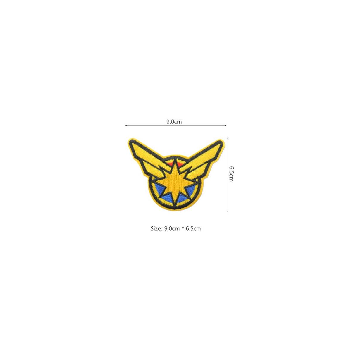 Captain Marvel Carol Danvers Endgame Movie Mask Brie Larson Mohawk Wig Cosplay Cashback Rebates - RebateKey