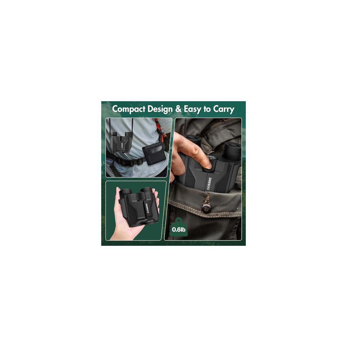 Compact Binoculars For Adults High Powered Deeso Cash Back - RebateKey
