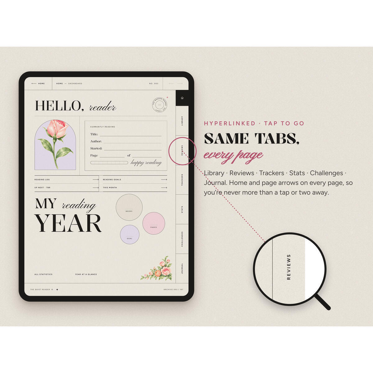 Digital Reading Journal 1 Cash Back - RebateKey