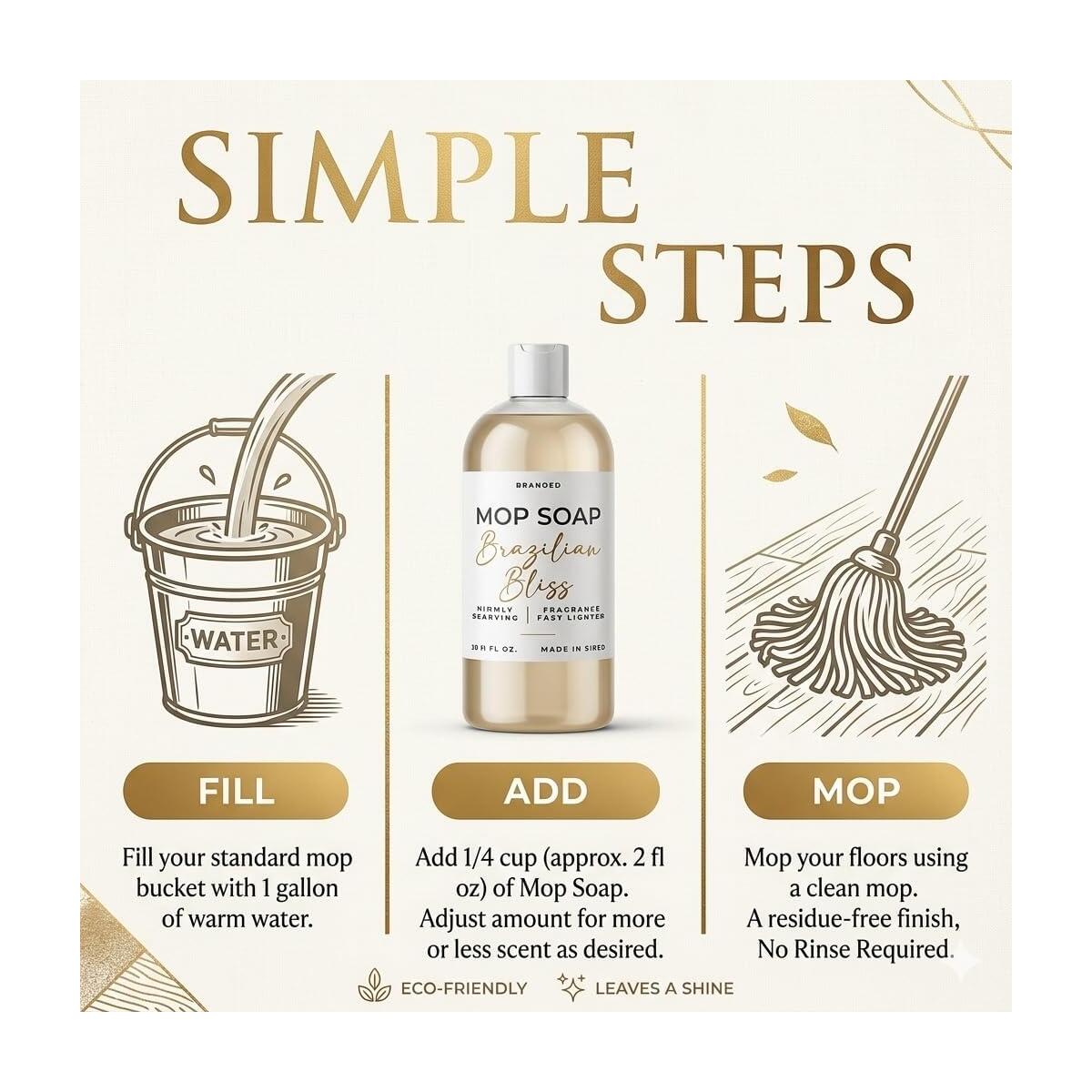 Mop Soap Highly Scented Luxury Floor Cleaner Cashback Rebate - RebateKey