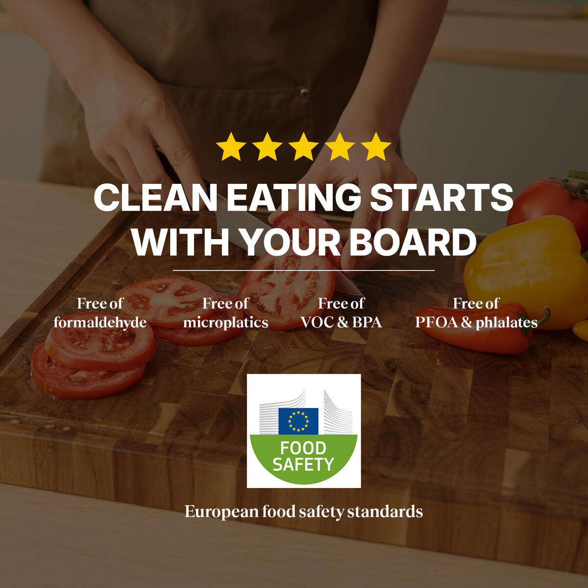 Large End Grain Wood Cutting Board 17 X 13 X Cashback - RebateKey