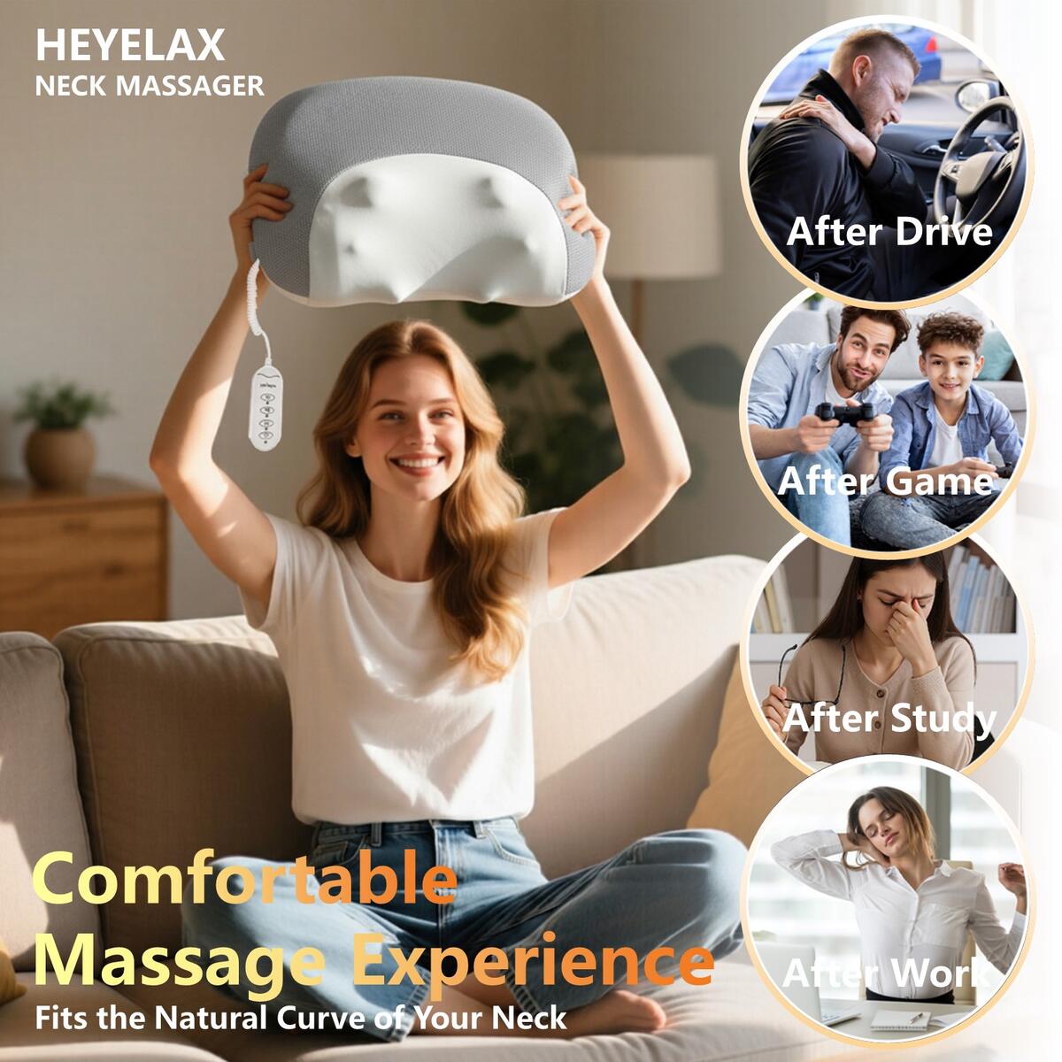 Cordless Neck Massager 1 Cashback Rebate - RebateKey