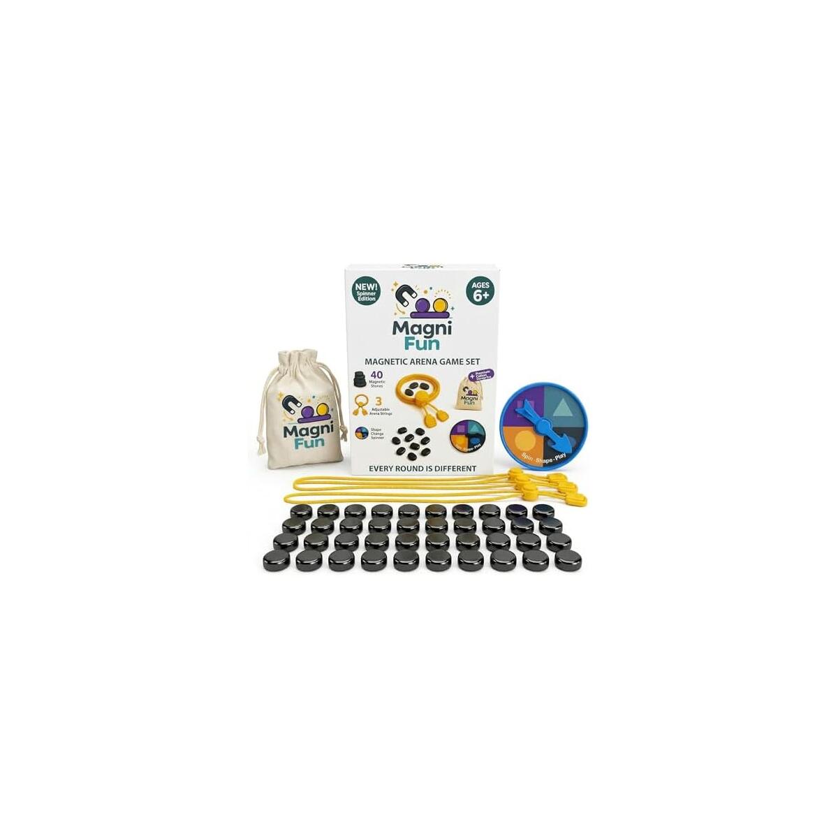 Magni Fun Magnetic Arena Game Set - Magnetic Tabletop Family Game
