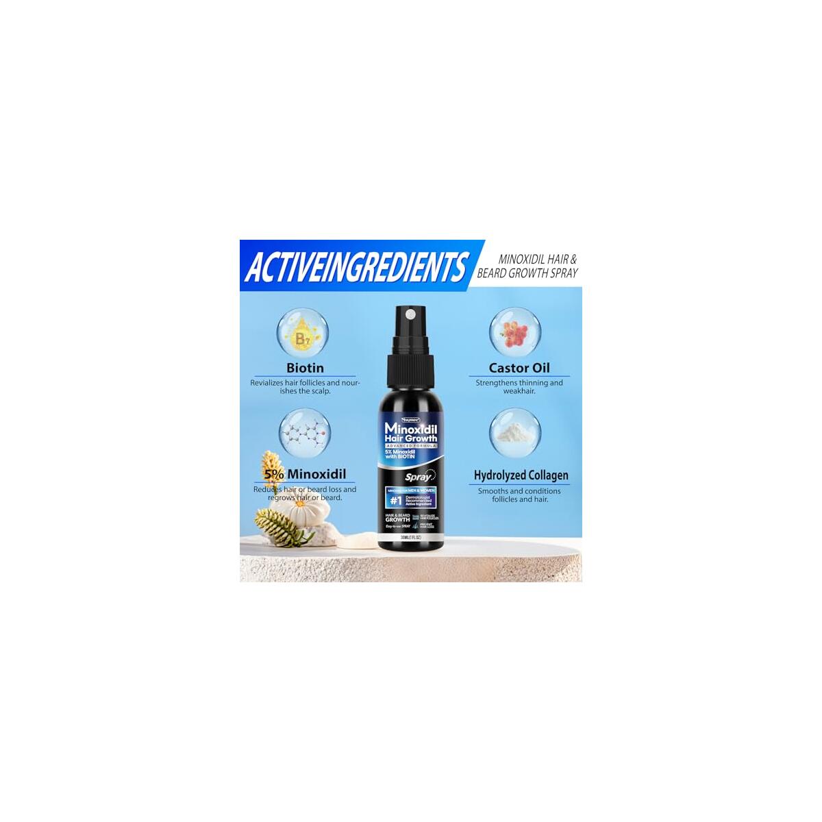 Tuymec Minoxidil Spray Kit 1 Cashback - RebateKey