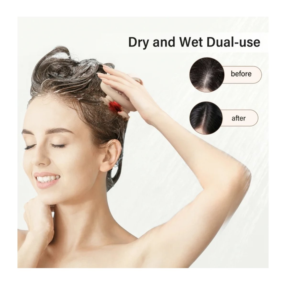 Electric Handheld Scalp Massager For Hair Growth Cashback - RebateKey