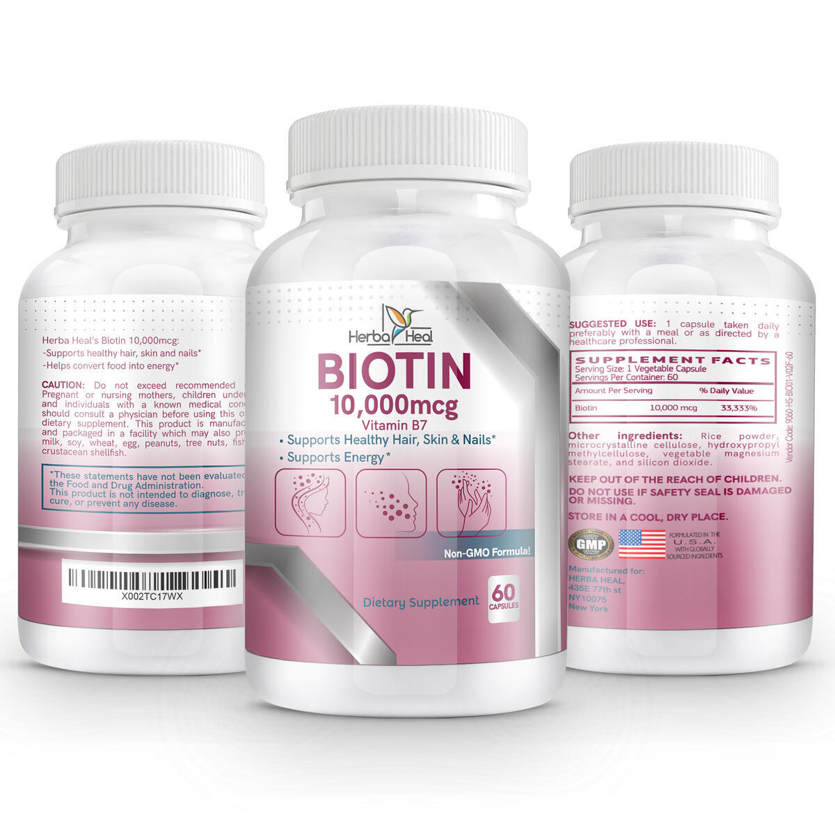 Biotin Capsules Cash Back RebateKey