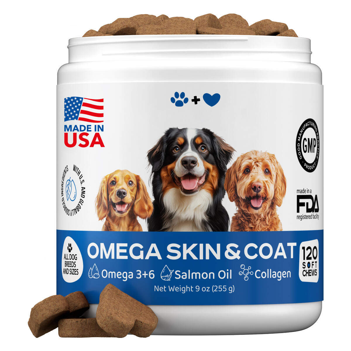 Skin And Coat Supplement For Dogs 1 Cash Back - RebateKey