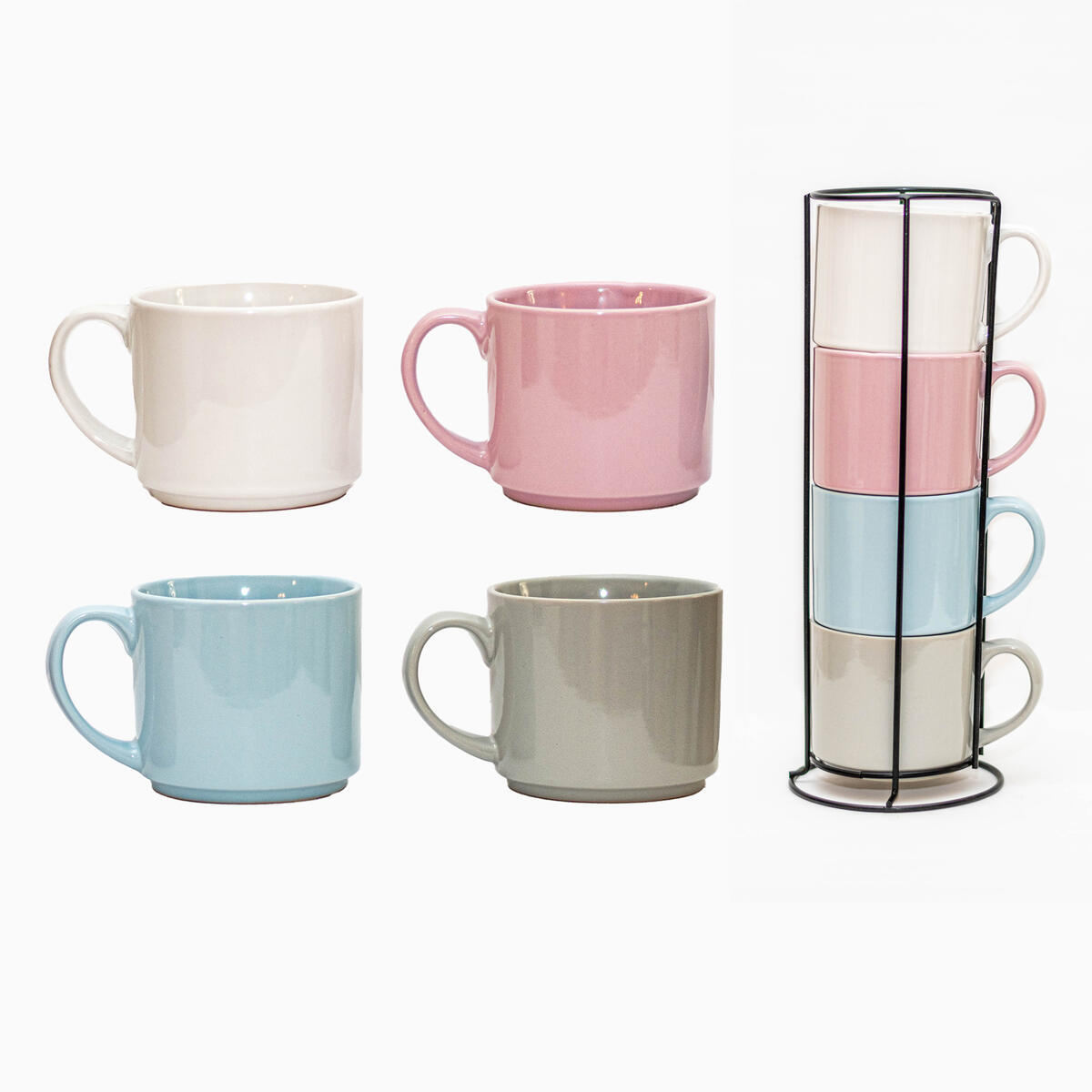 Stackable Coffee Mugs With Rack Rebate - RebateKey