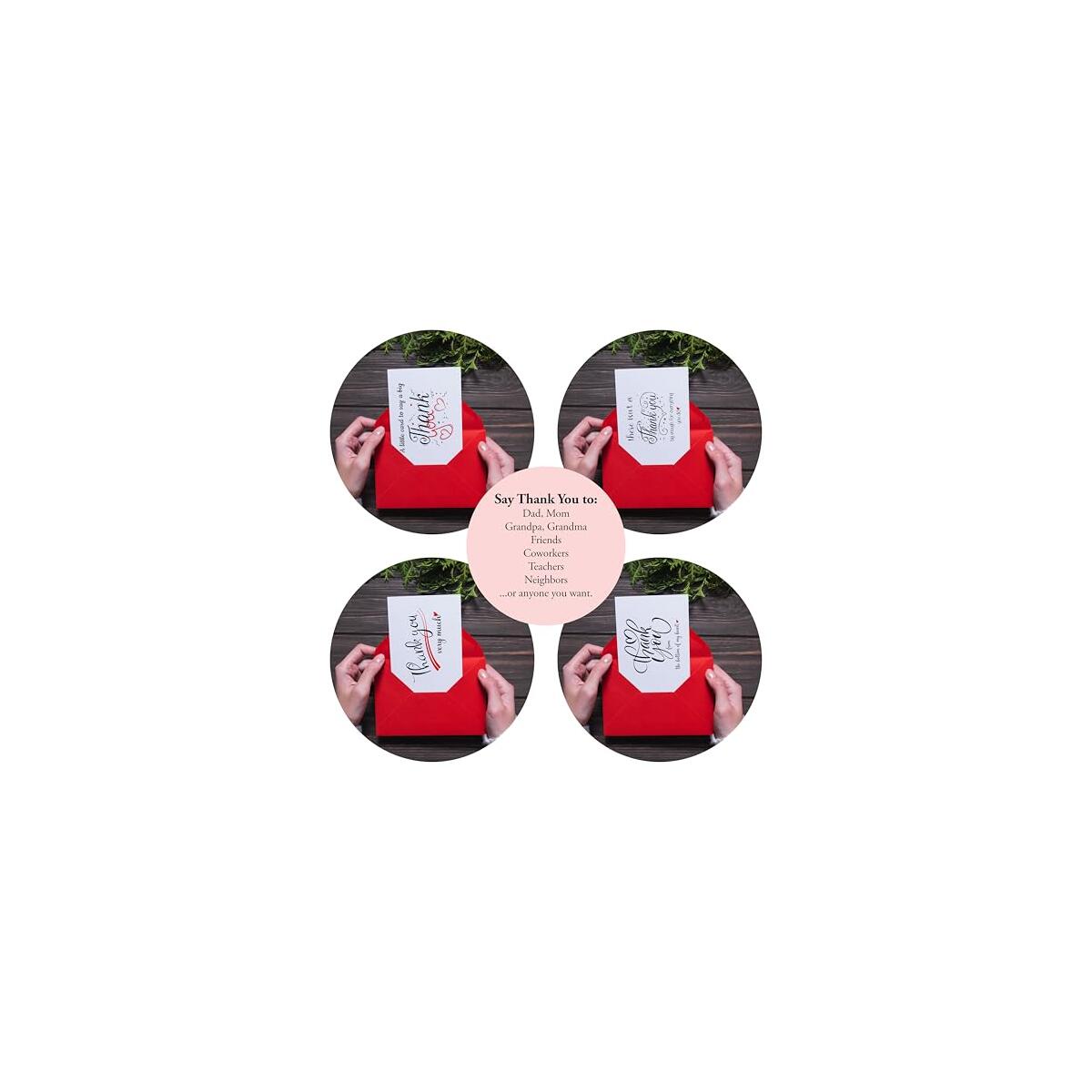 Thank You Cards With Envelopes 24 Pack 3 5x5 Cashback - RebateKey
