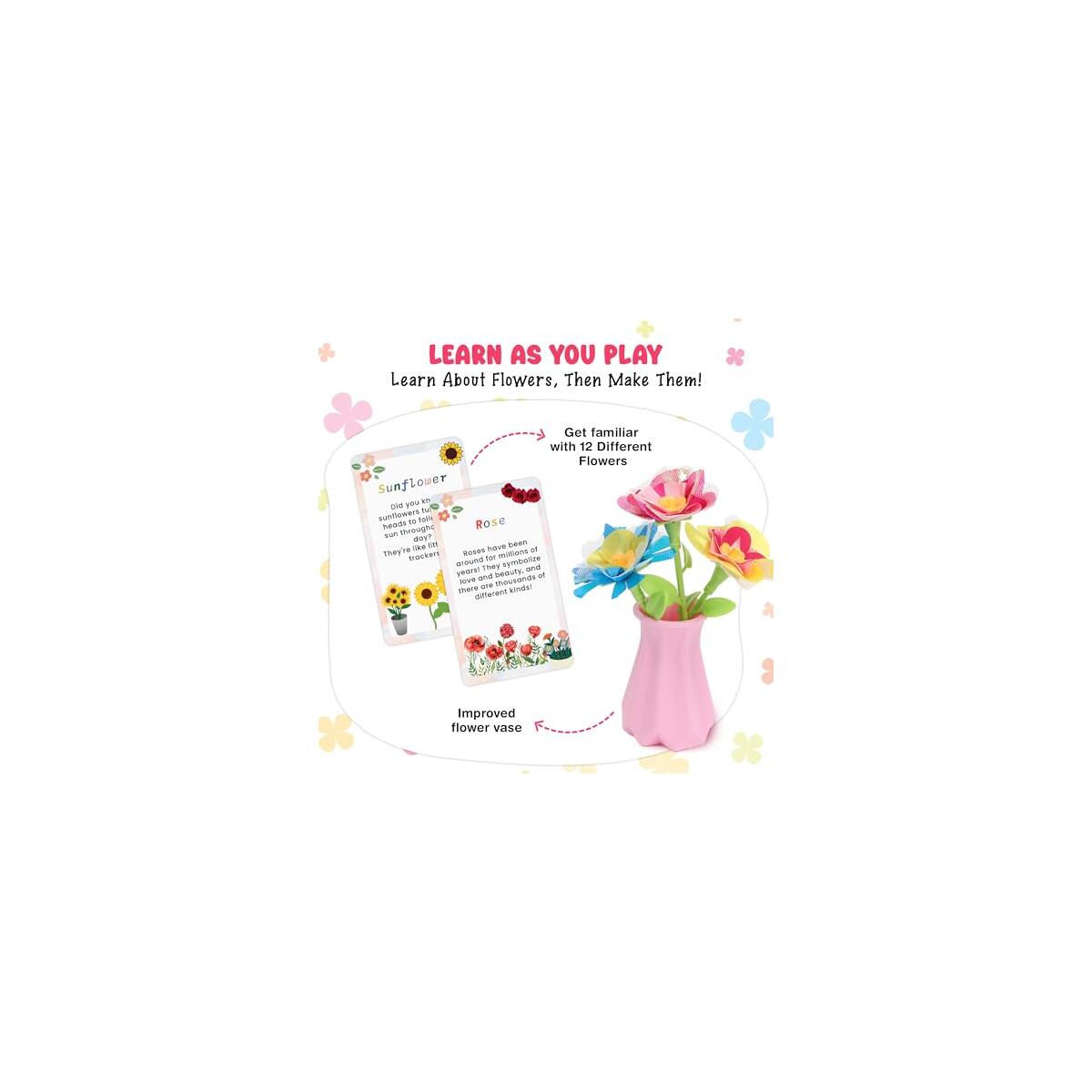Diy Flower Making Kit For Girls Rebates - RebateKey
