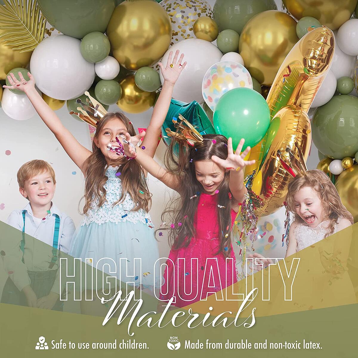 Green Balloon Garland Cashback Rebates - RebateKey