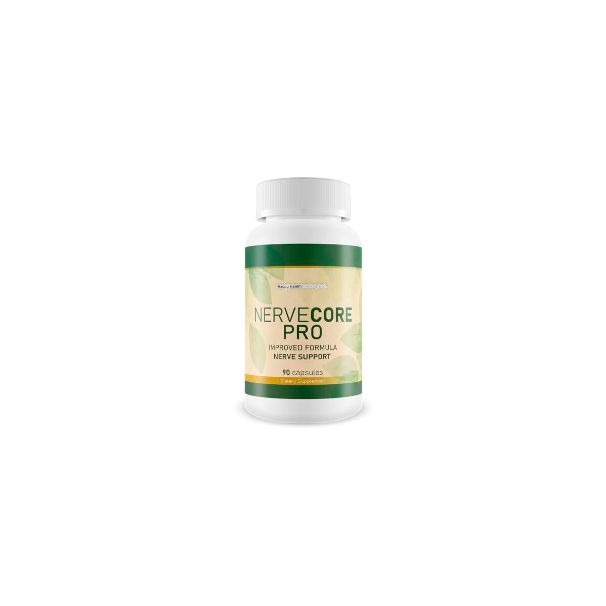 Nerve Core Pro - Our Best Vitamin B12 Nerve Support Lion&rsquo;s Mane Nerve Repair Supplement - Nervous System Damage Repair Supplements B12 Nerve Regeneration Magnesium Nervous System Support Supplement