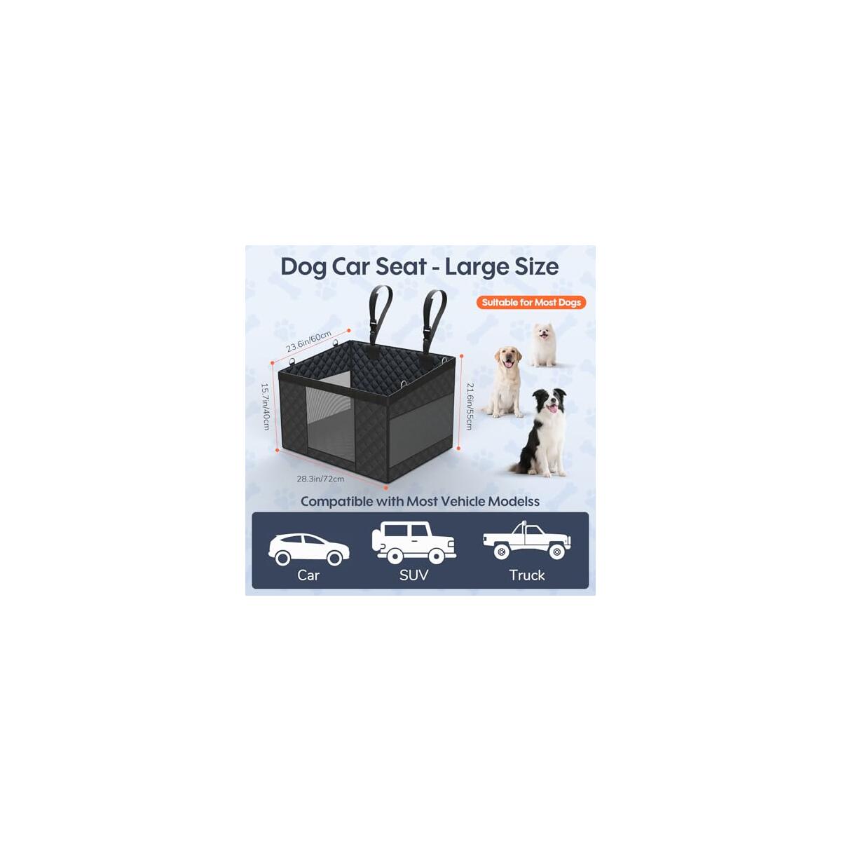 Dog Car Seat For Large Medium Dogs Rebates - RebateKey