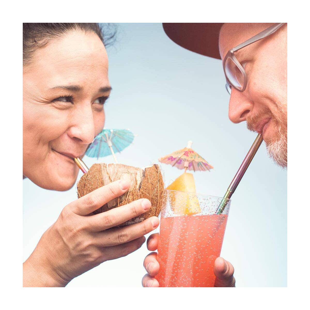 Reusable Metal Straw Set Cashback - RebateKey