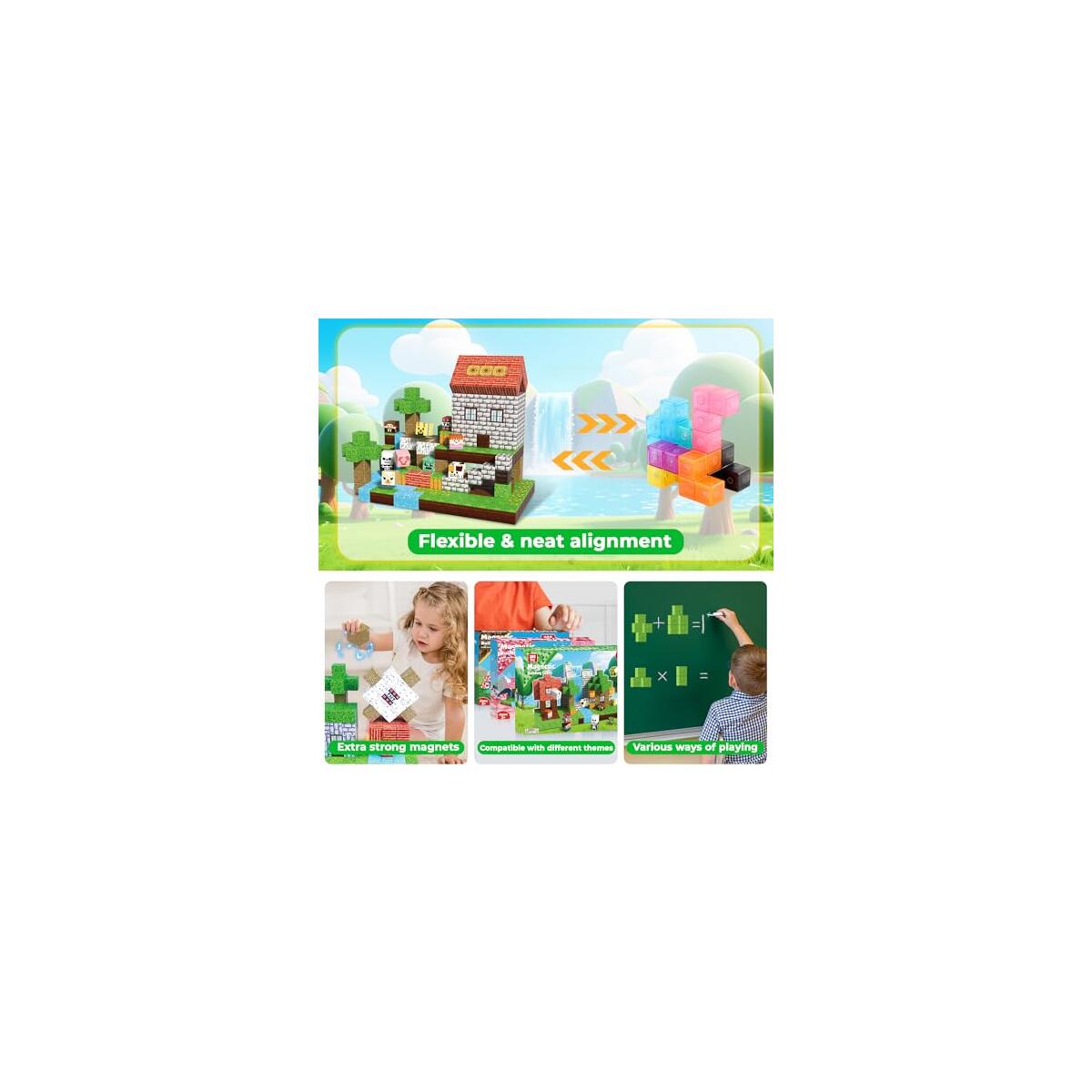 300pcs Magnetic Blocks Cashback Rebates - RebateKey