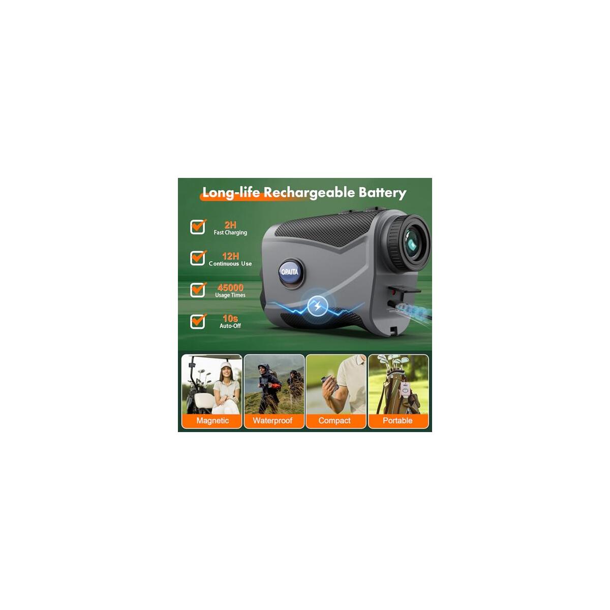 Golf Rangefinder With Slope And Magnetic Rebate - RebateKey