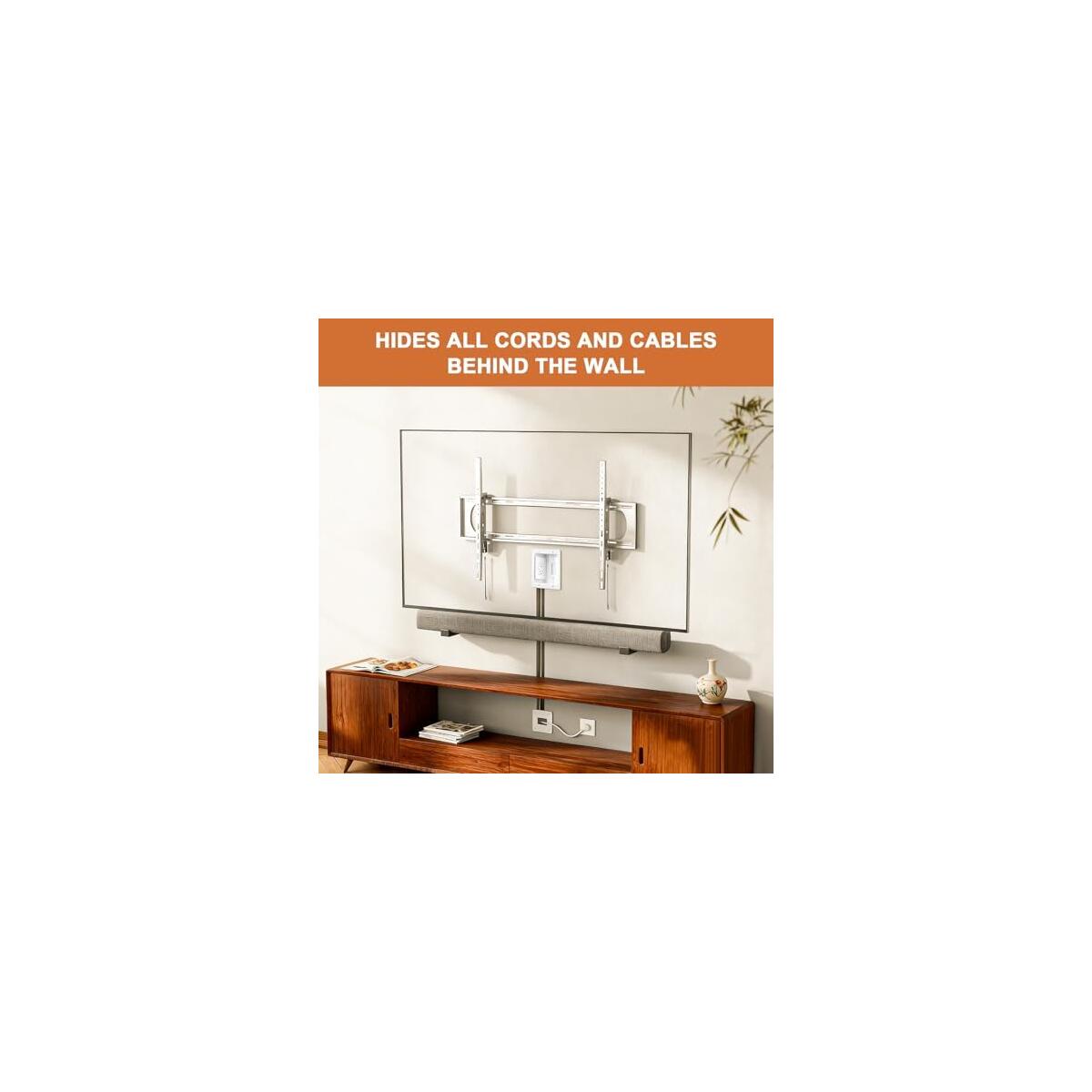 In Wall Cable Management Kit With Recessed Tv Cashback Rebates - RebateKey