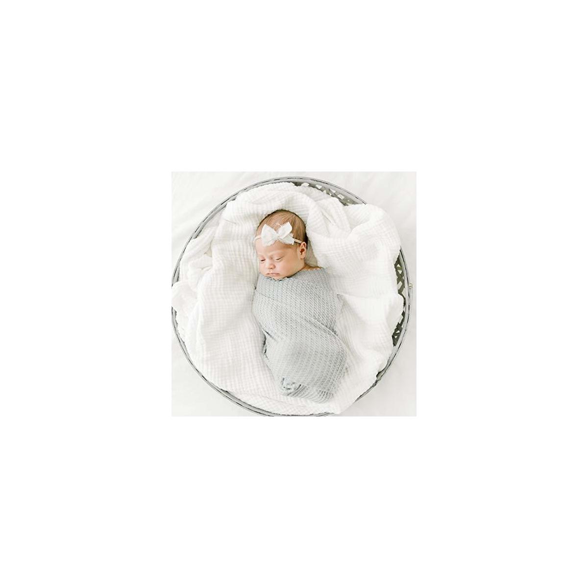 First Landings Baby Wrap Set Of 3 Premium Knit Wraps Newborn Photography1 Rebates - RebateKey