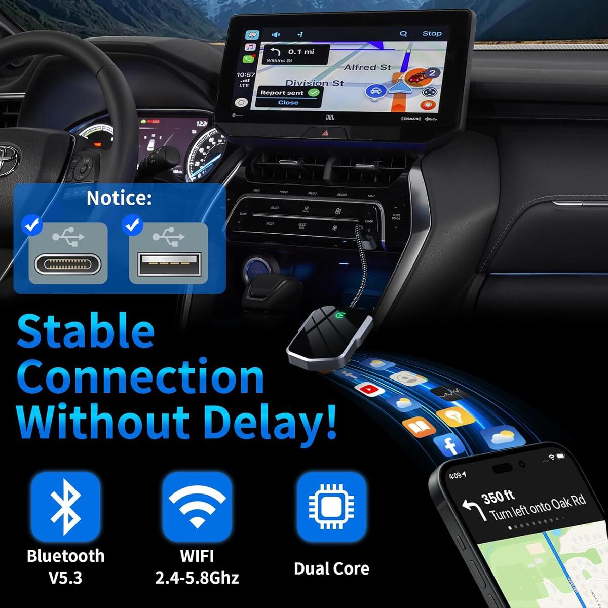 Wireless Carplay Adapter Cashback Rebate - RebateKey