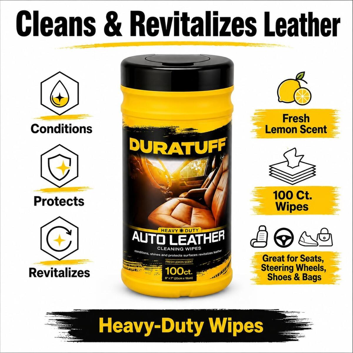 Duratuff Leather Cleaning Wipes Cashback Rebate - RebateKey