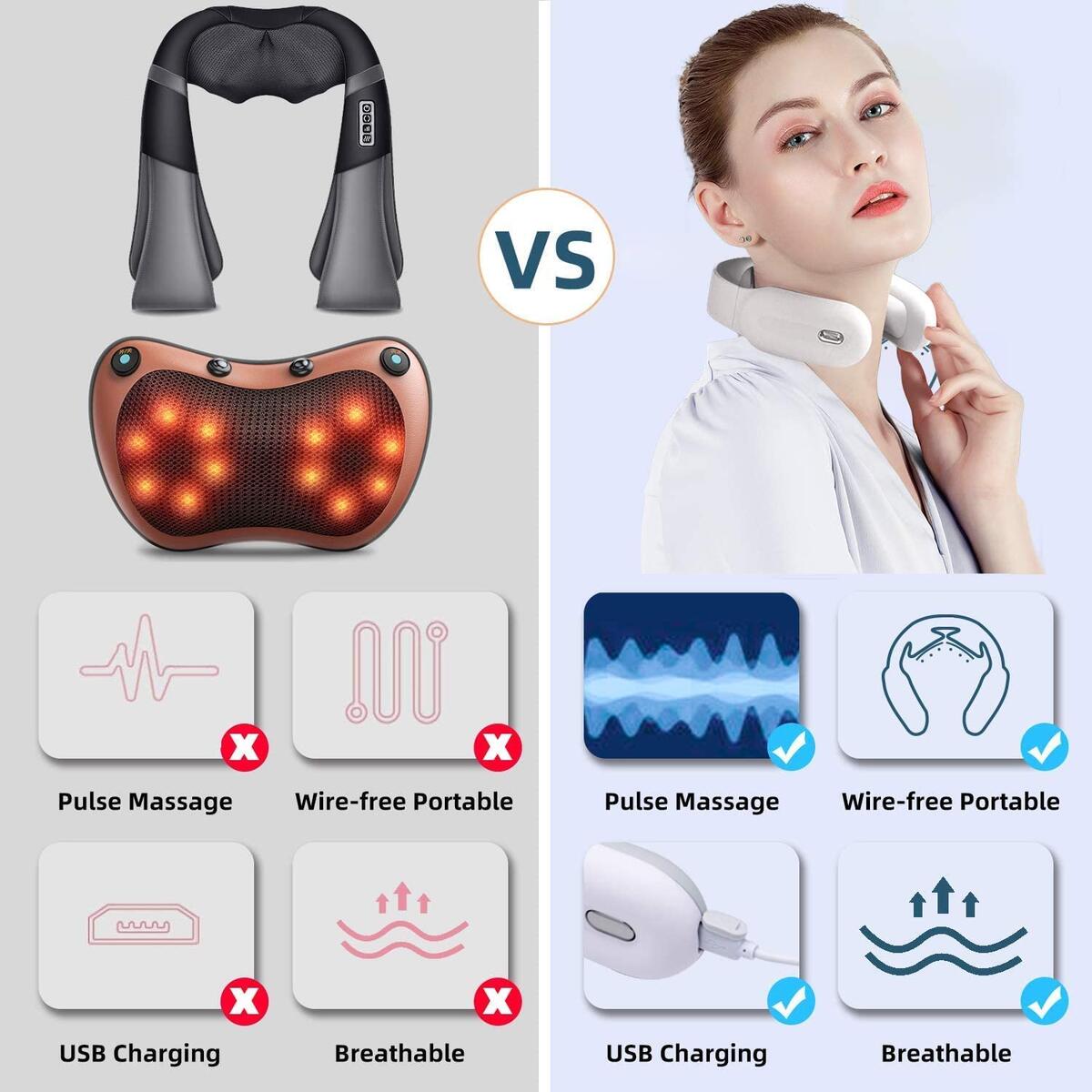 Cordless Neck Massager Cash Back - RebateKey