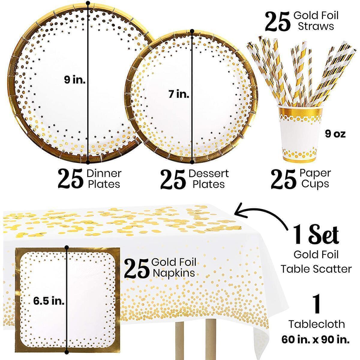 Gold Party Supplies Set Rebates - RebateKey