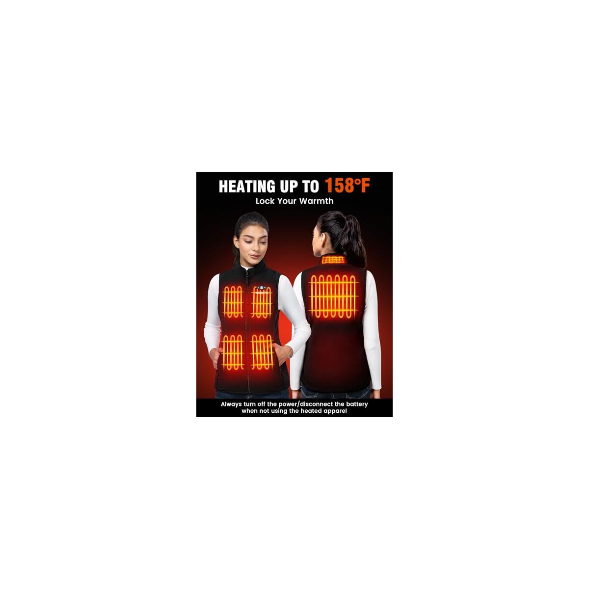 Fleece Heated Vest Women Cashback Rebates - RebateKey