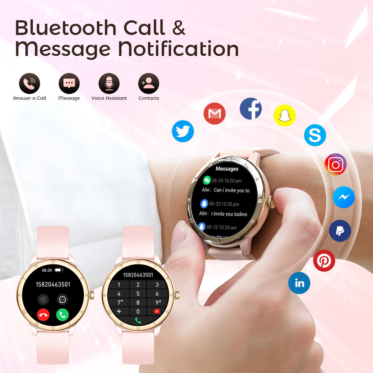 Fashionable Smart Watch F Cash Back - RebateKey