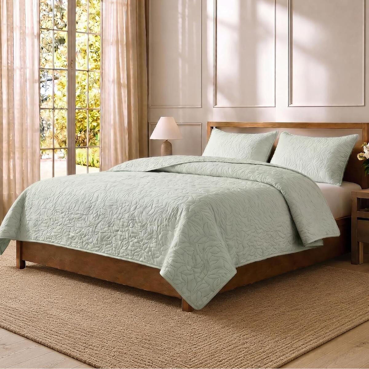 Aerosoles Diamond Embossed 6 Piece Sheet Set, Blush, Soft Brushed Microfiber Bedding, Luxury Hotel Collection