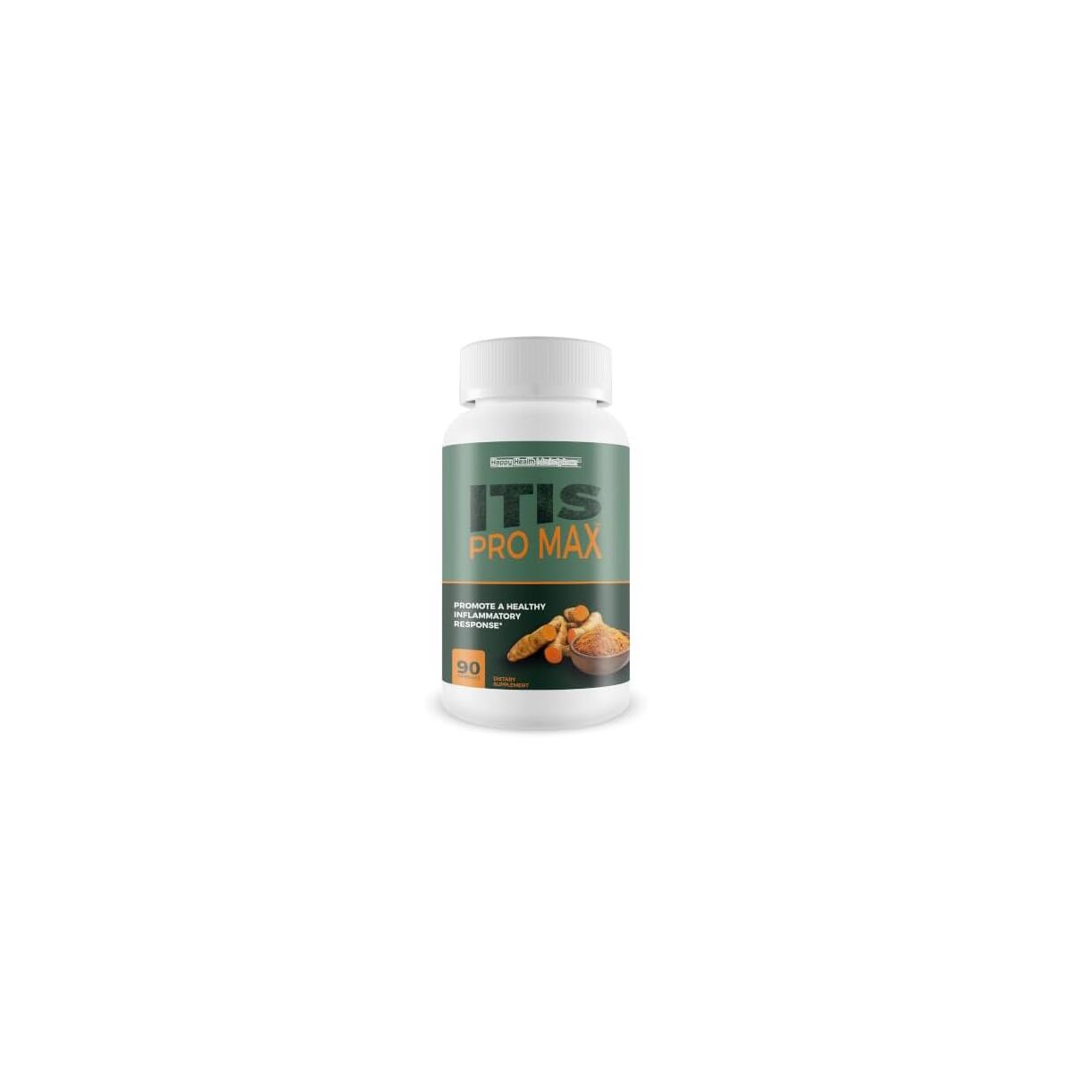 ITIS Pro Max - Our Best Inflammatory Health Itis Supplement - Premium Turmeric Curcumin with Black Pepper, Vitamin D, Vitamin C, & Zinc - Support Balanced Swelling Response
