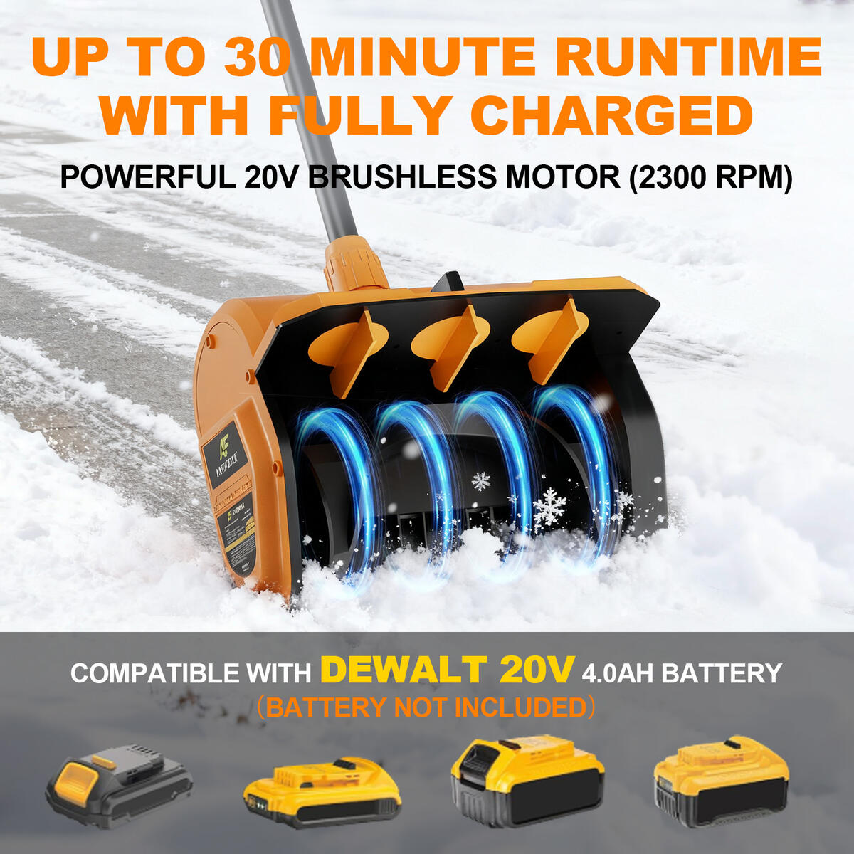 Cordless Electric Snow Cash Back - RebateKey