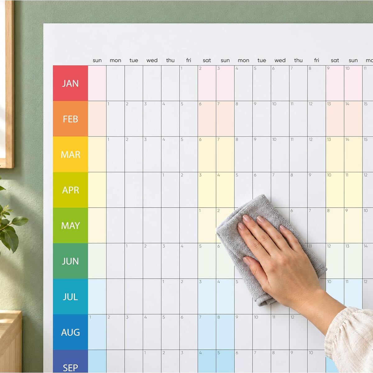 Erase Wall Calendar Cash Back - RebateKey