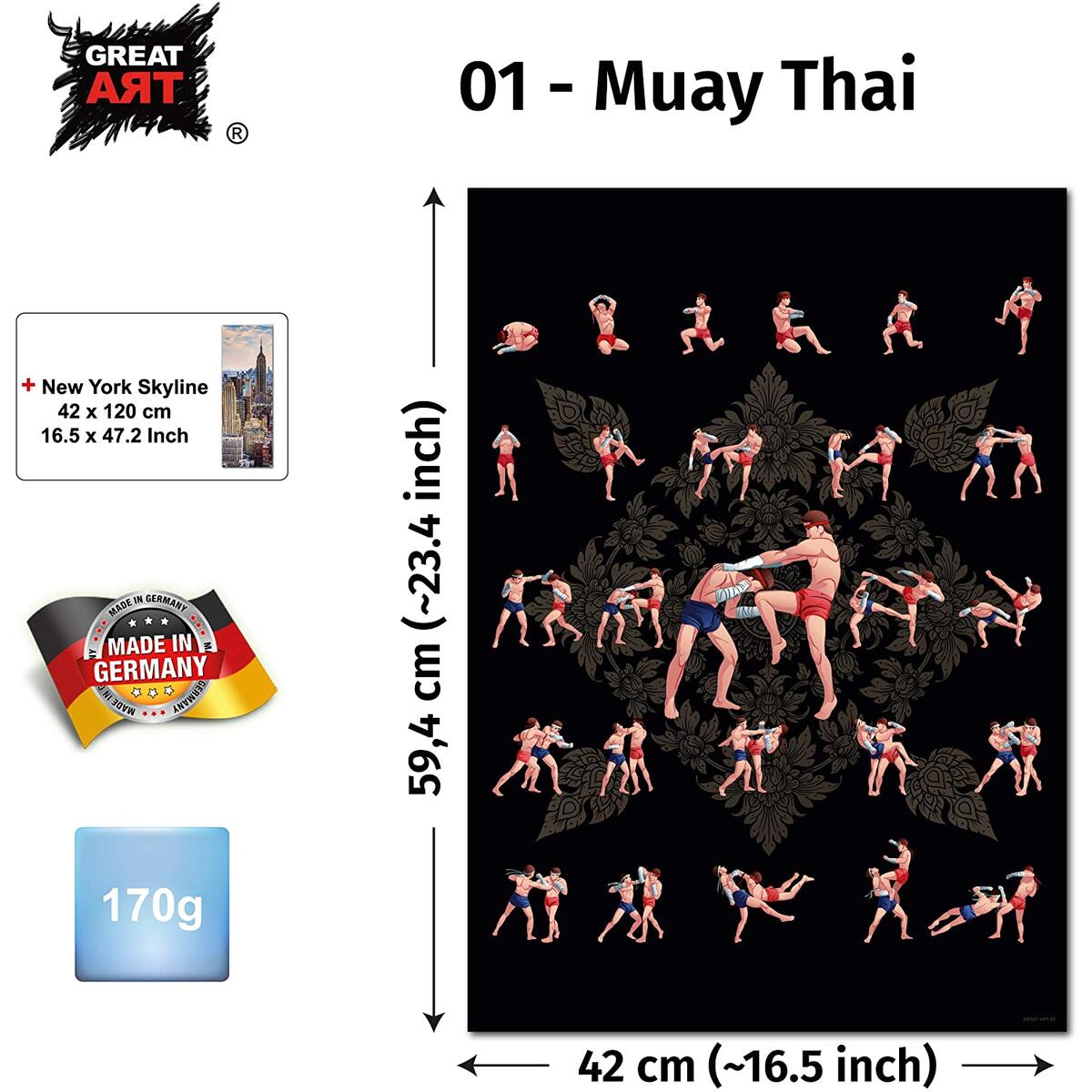 Muay Thai Poster Cashback Rebate - RebateKey