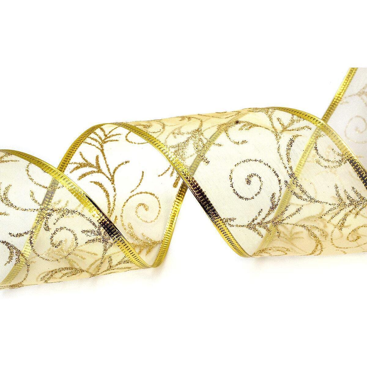 Wired Ribbon For Gift Wrapping Organza Rebate - RebateKey