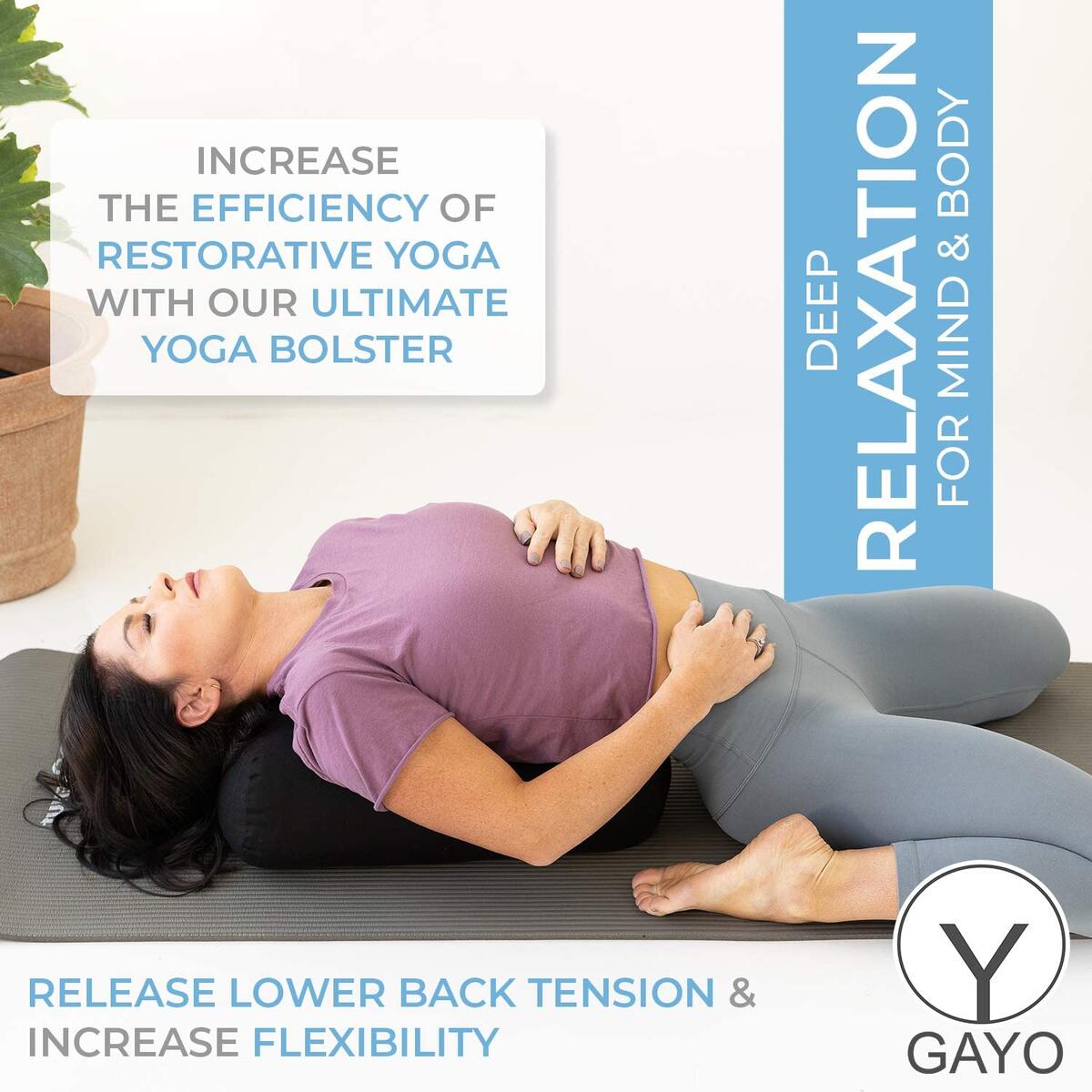 Yoga Bolster Set Cashback Rebate - RebateKey