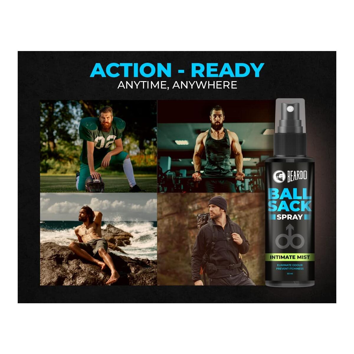 Beardo Ball Sack Spray Cashback - RebateKey
