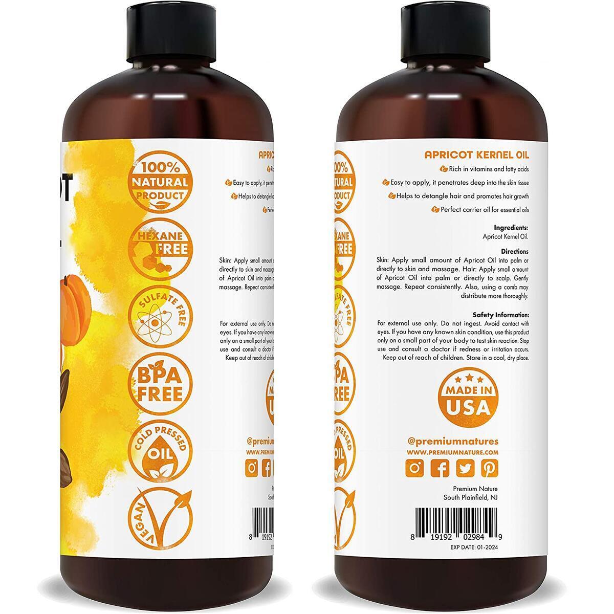 Apricot Body Oil Cash Back - RebateKey