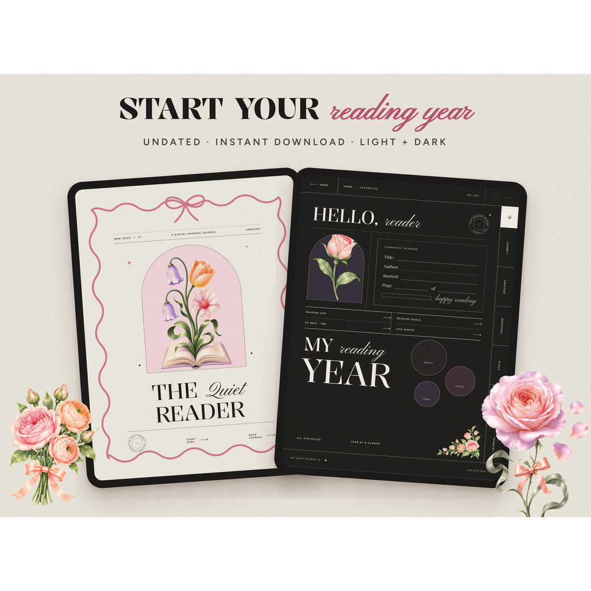 Digital Reading Journal 1 Cash Back - RebateKey