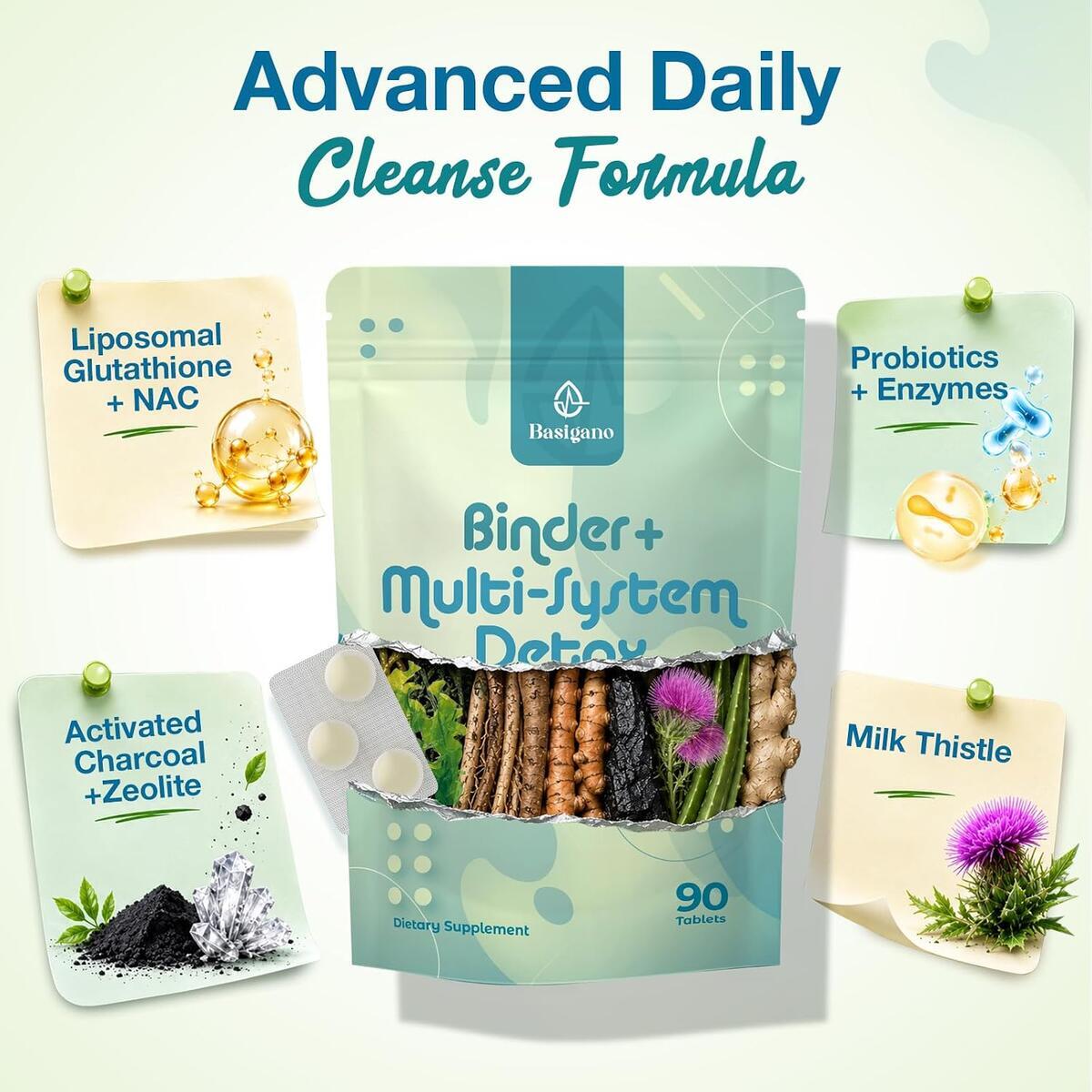 Detox Binder Supplement With Liposomal Cashback - RebateKey