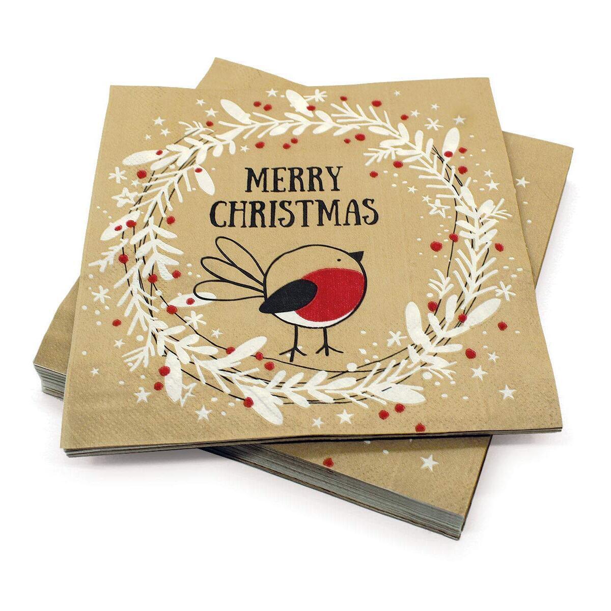 Wreath Napkins Paper Cashback Rebate - RebateKey