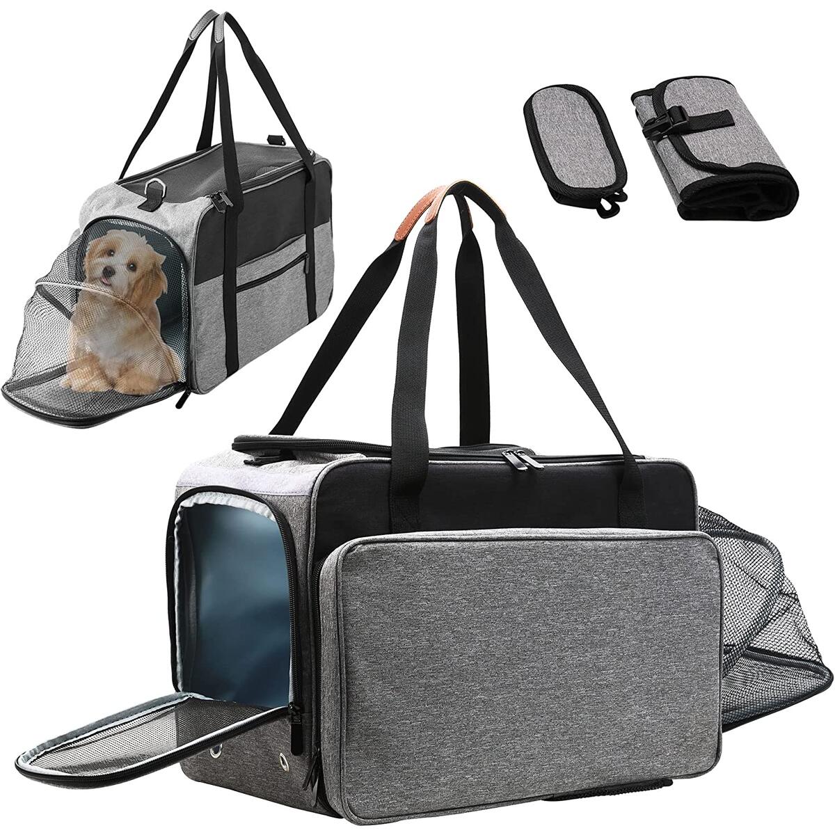 Soft Sided Foldable Pet Carrier Airline Approved Rebate RebateKey