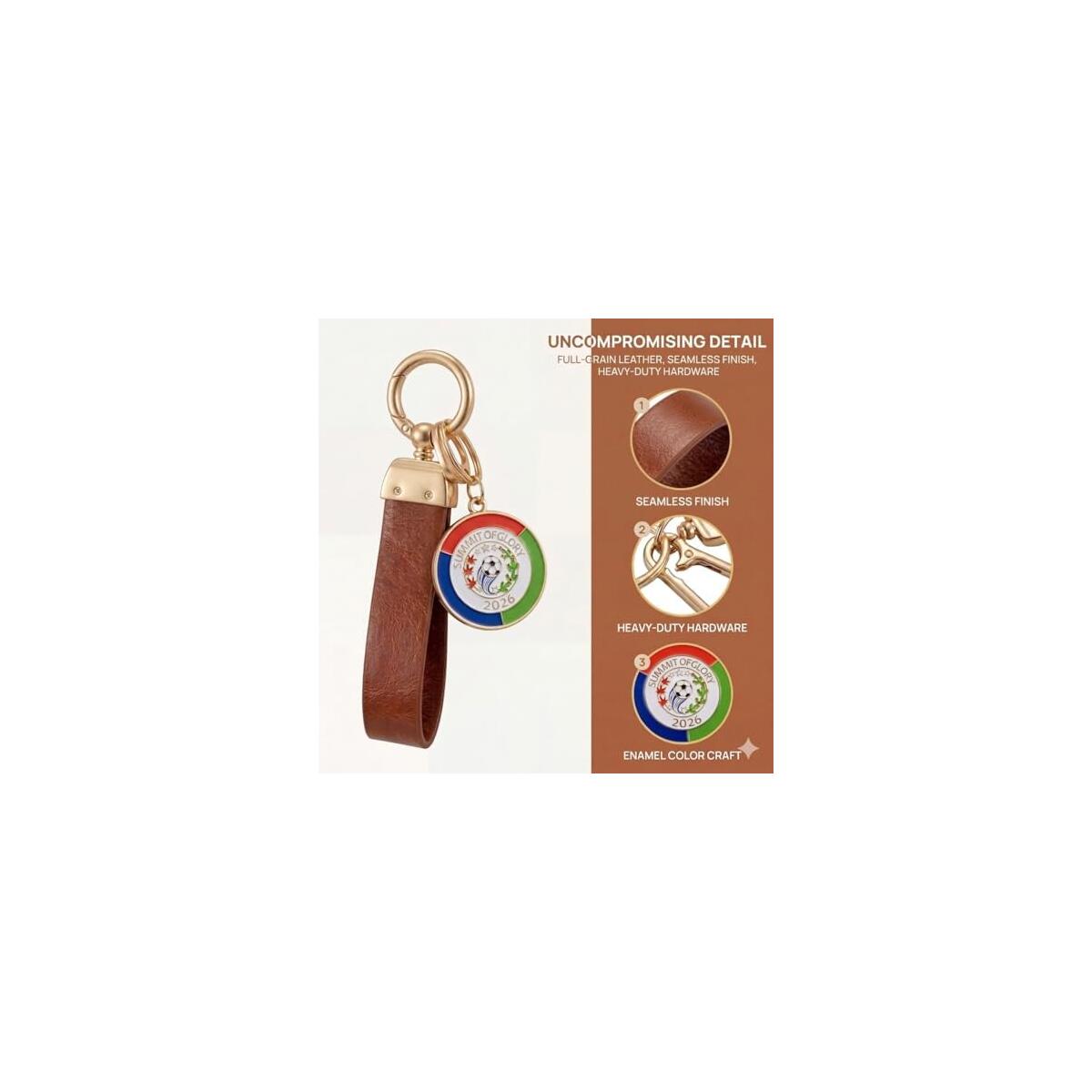 Leather Soccer Keychain Cashback - RebateKey