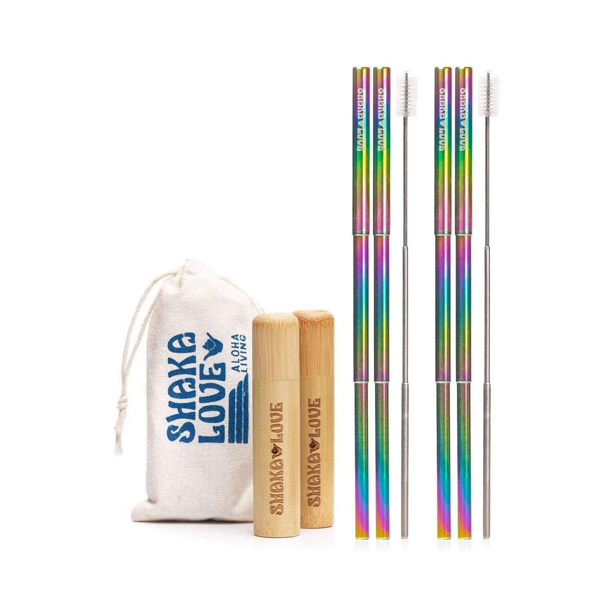 Reusable Metal Straw Set Cashback - RebateKey