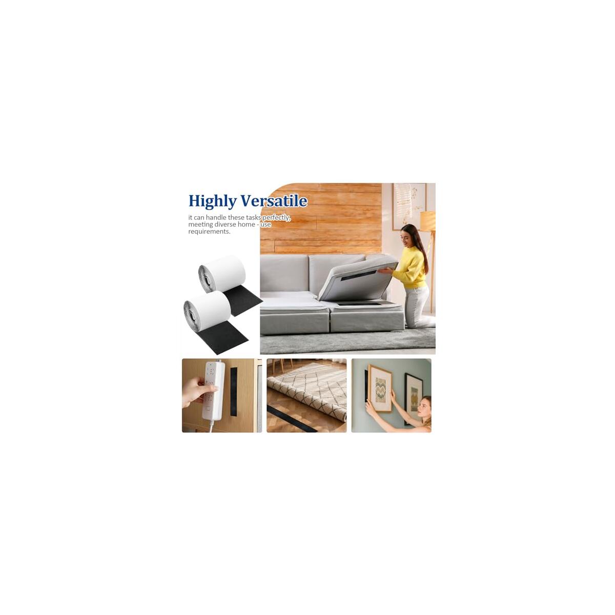 4 4 X 15 Ft Heavy Duty Adhesive Hook And Loop Tap Rebates - RebateKey