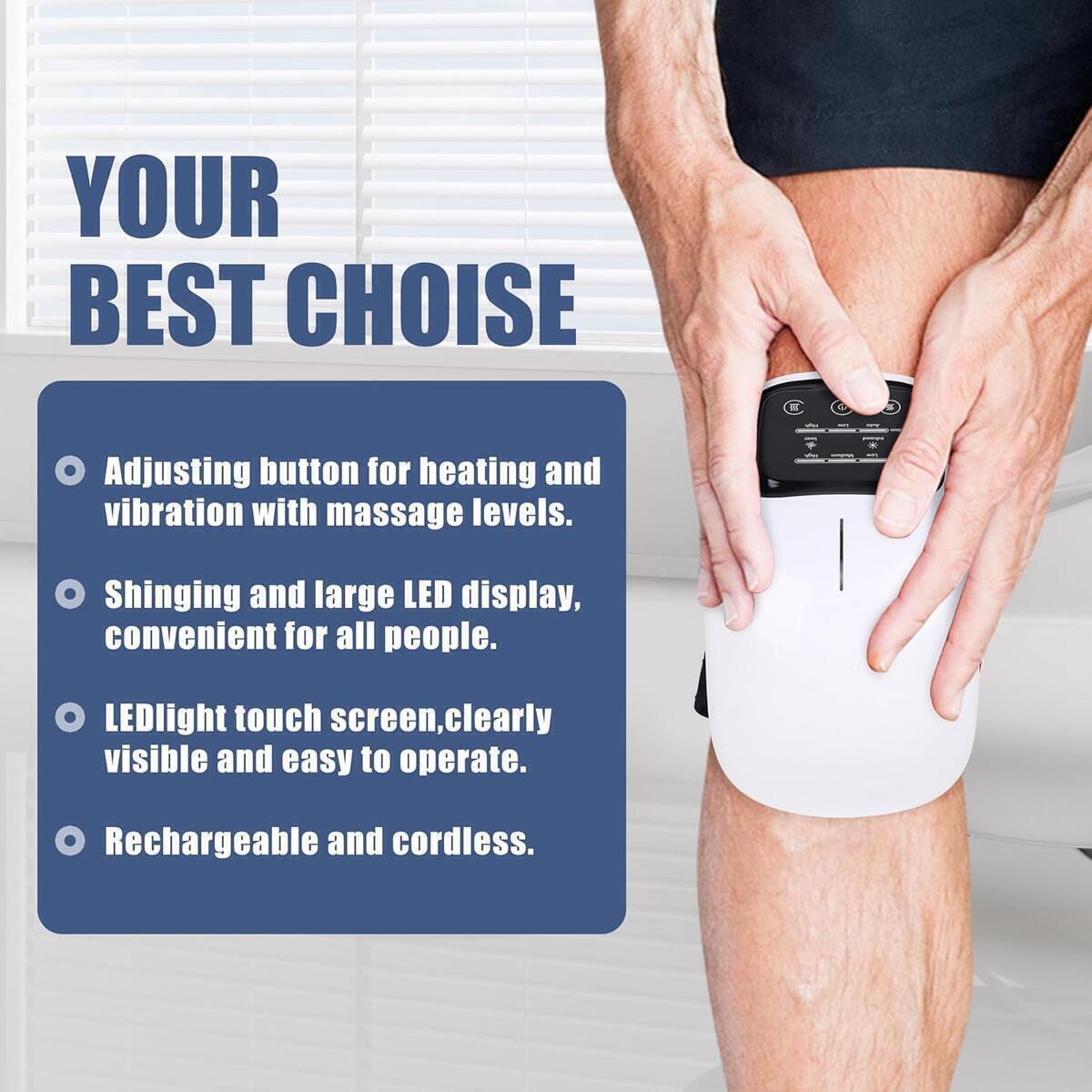Knee Massager With Heat 9 Cashback - RebateKey