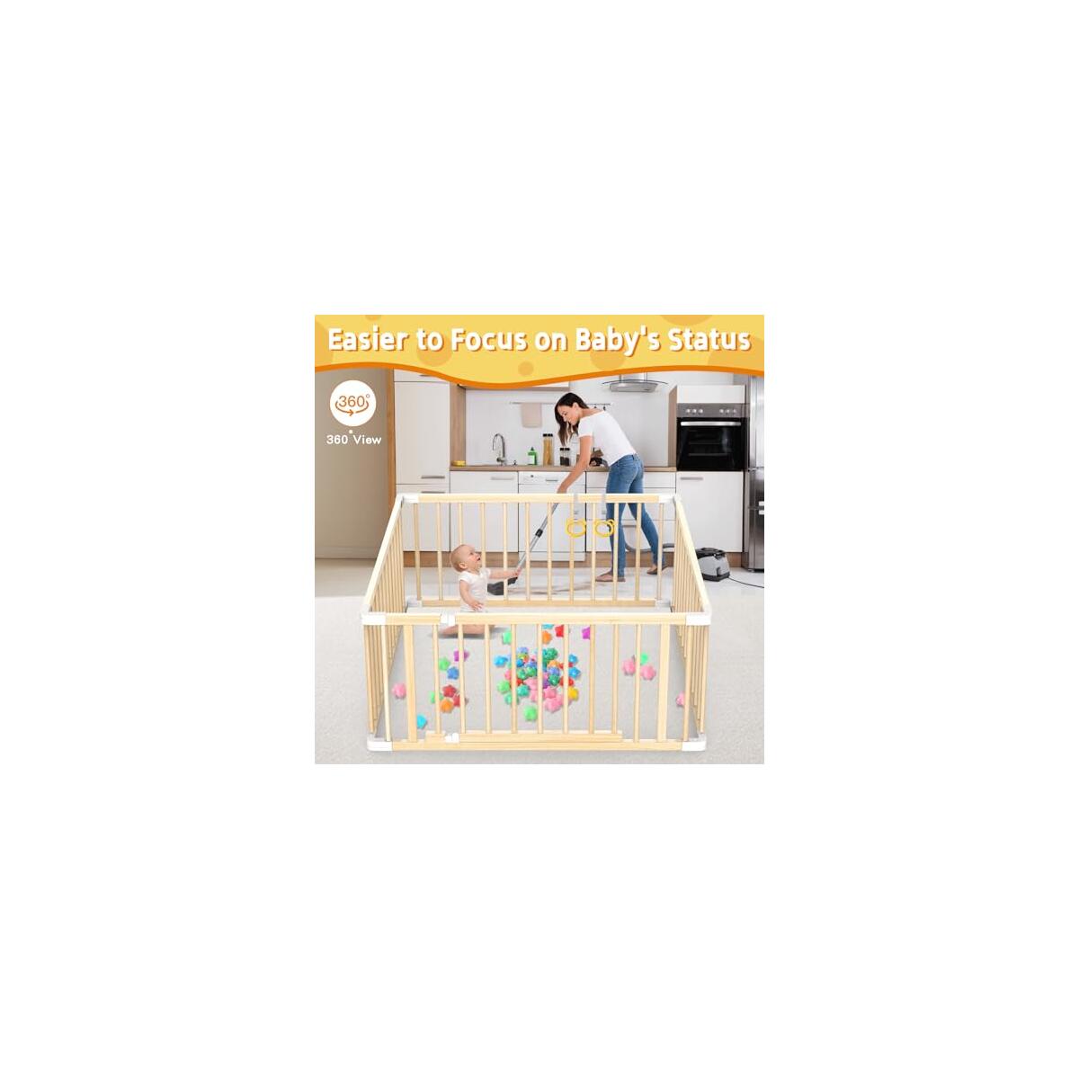 Baby Wooden Playpen 1 Rebate - RebateKey