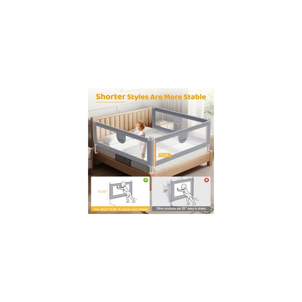 Bed Rail For Toddlers 10 Cash Back - RebateKey