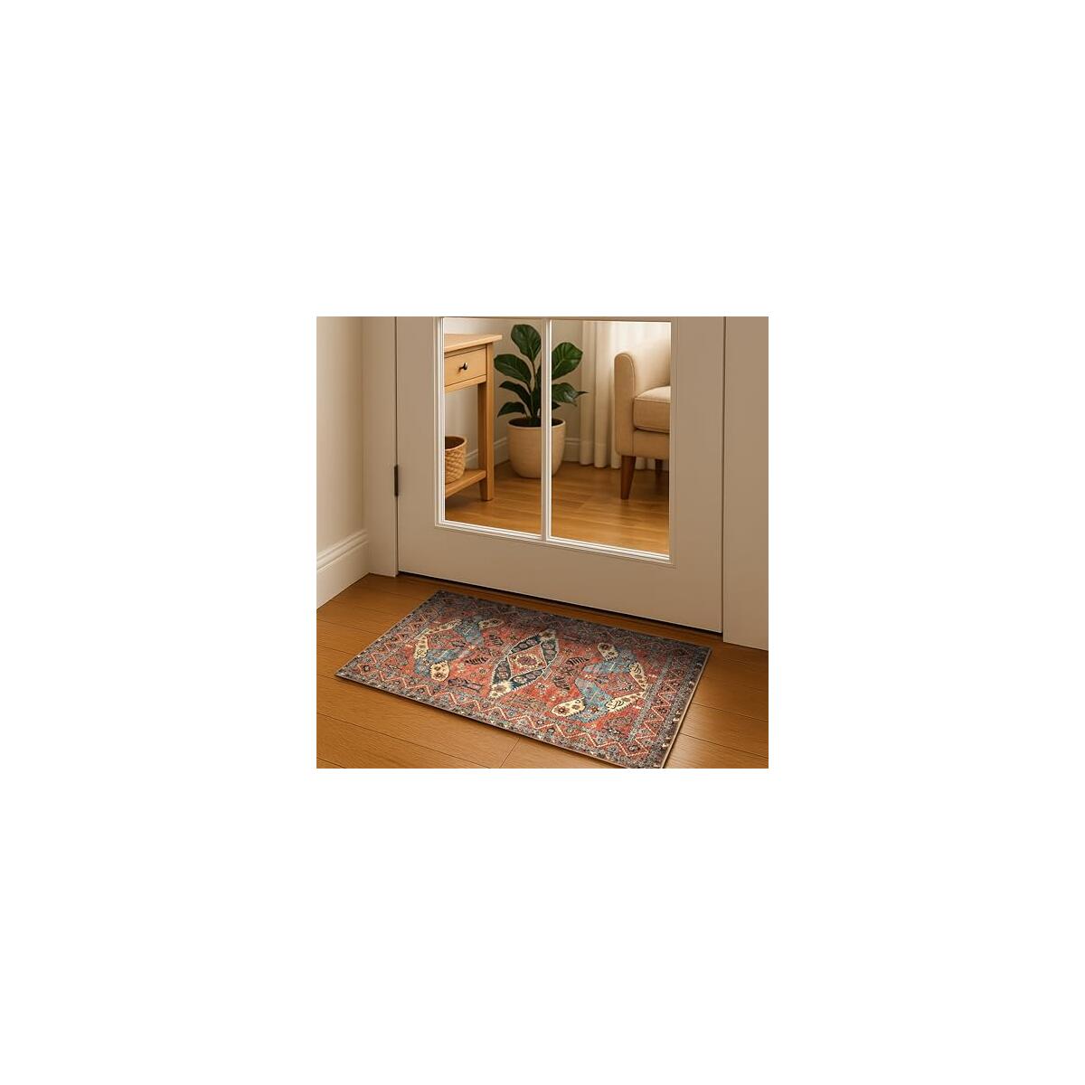 Boho Oushak Rug 2x3 Doormat Size Cashback Rebate - RebateKey