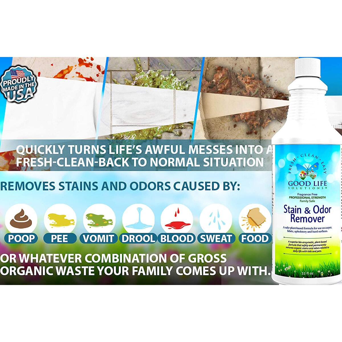 Stain Remover And Odor Eliminator Cashback Rebates - RebateKey